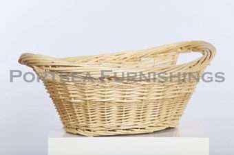 Oval Willow Wet Wash Basket